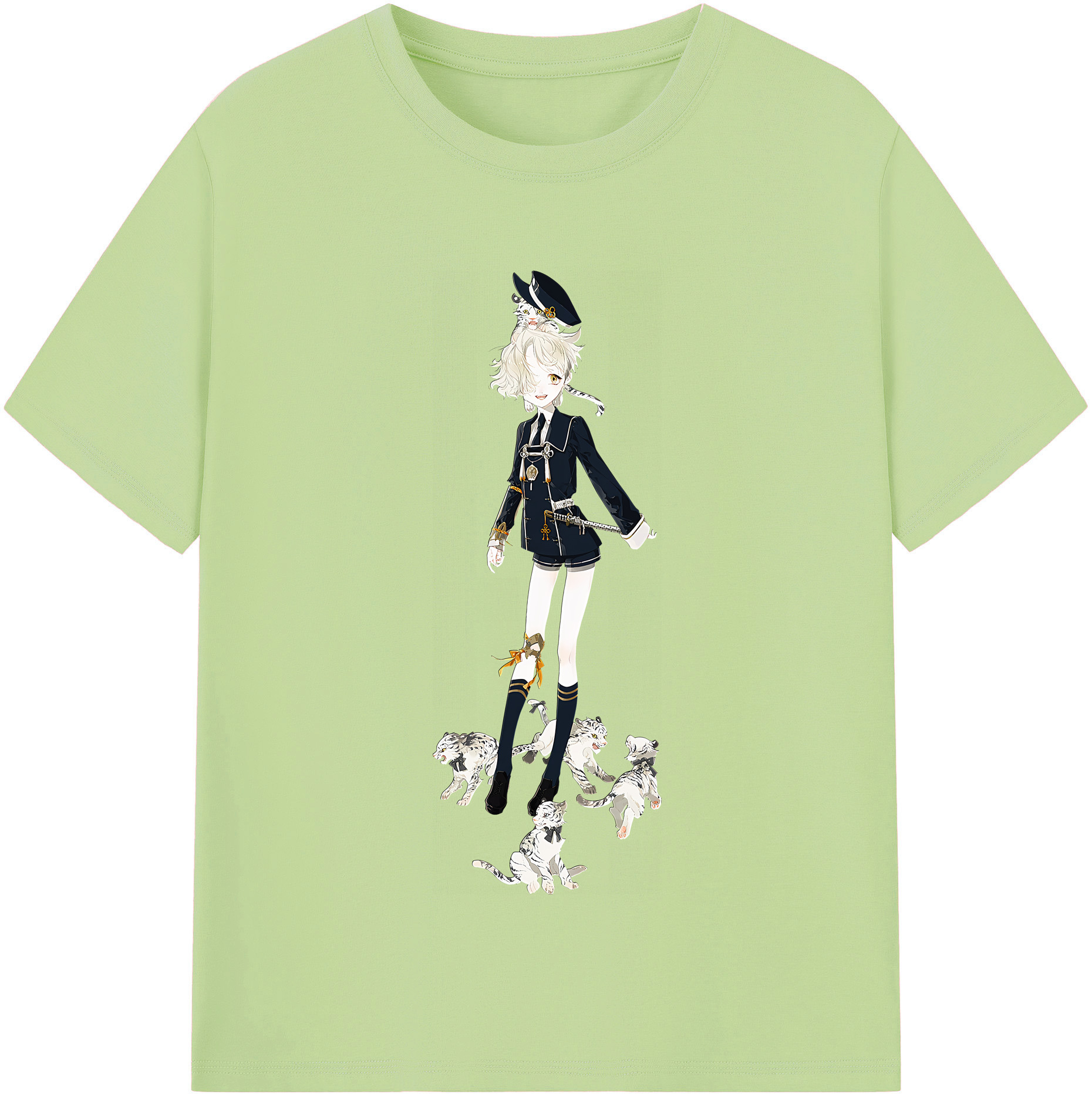 （画像用） 刀剣乱舞 Touken Ranbu 綿100％半袖Tシャツ（フロントプリント）